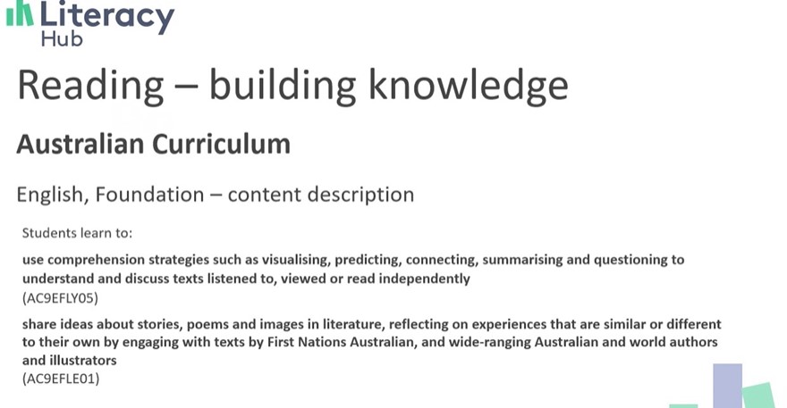 Reading – knowledge building   Image