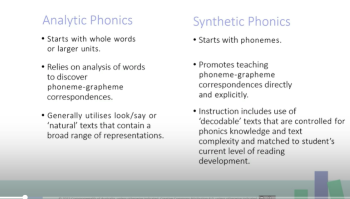 Introduction to SSP - Module 4: features of a systematic synthetic phonics approach Image