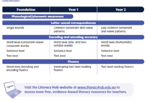 Overview of assessment for phonics knowledge and skills Image