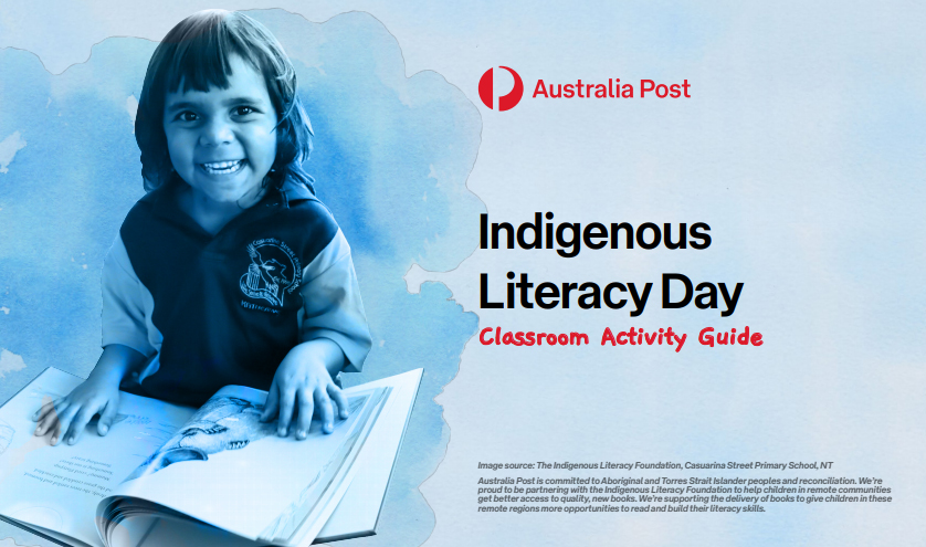 Indigenous Literacy Day Australia Post Classroom activity guide Image