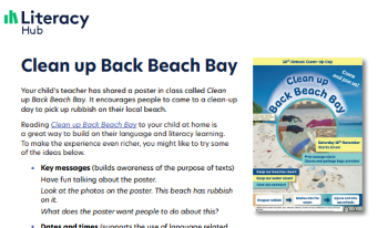 Clean up Back Beach Bay (for families)  Image