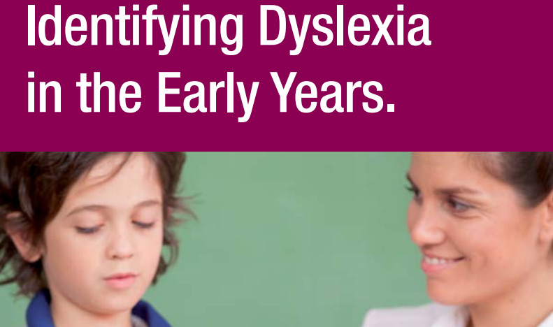 Identifying dyslexia in the early years Image
